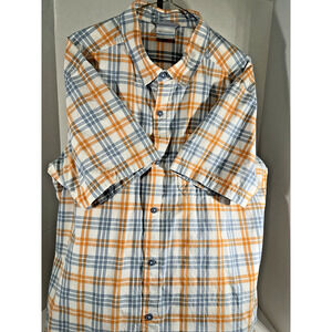 COLUMBIA SPORTSWEAR Plaid Size XL Short Sleeve Shirt